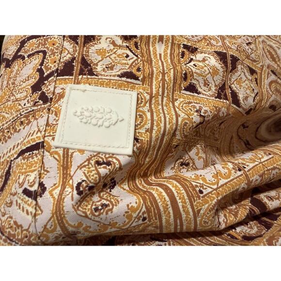 Free People Movement Alpine Glow Ski Pullover in Brushed Sail Paisley Size M - Picture 7 of 9